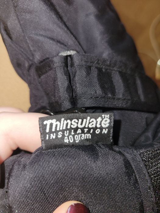 Нові теплі чоловічі рукавиці на зиму від бренду thinsulate