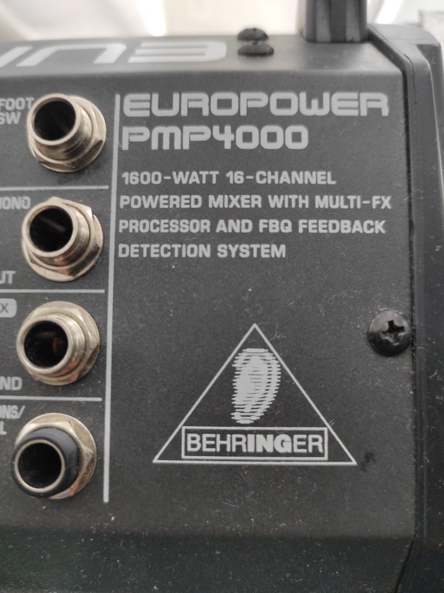 Kolumny LDM powermixer Behringer pmp4000