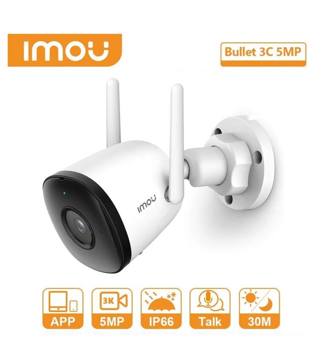 Ip камера Imou Bullet 3C 5Mp 2.8mm Wifi IPC-S3DP-5M0WJ