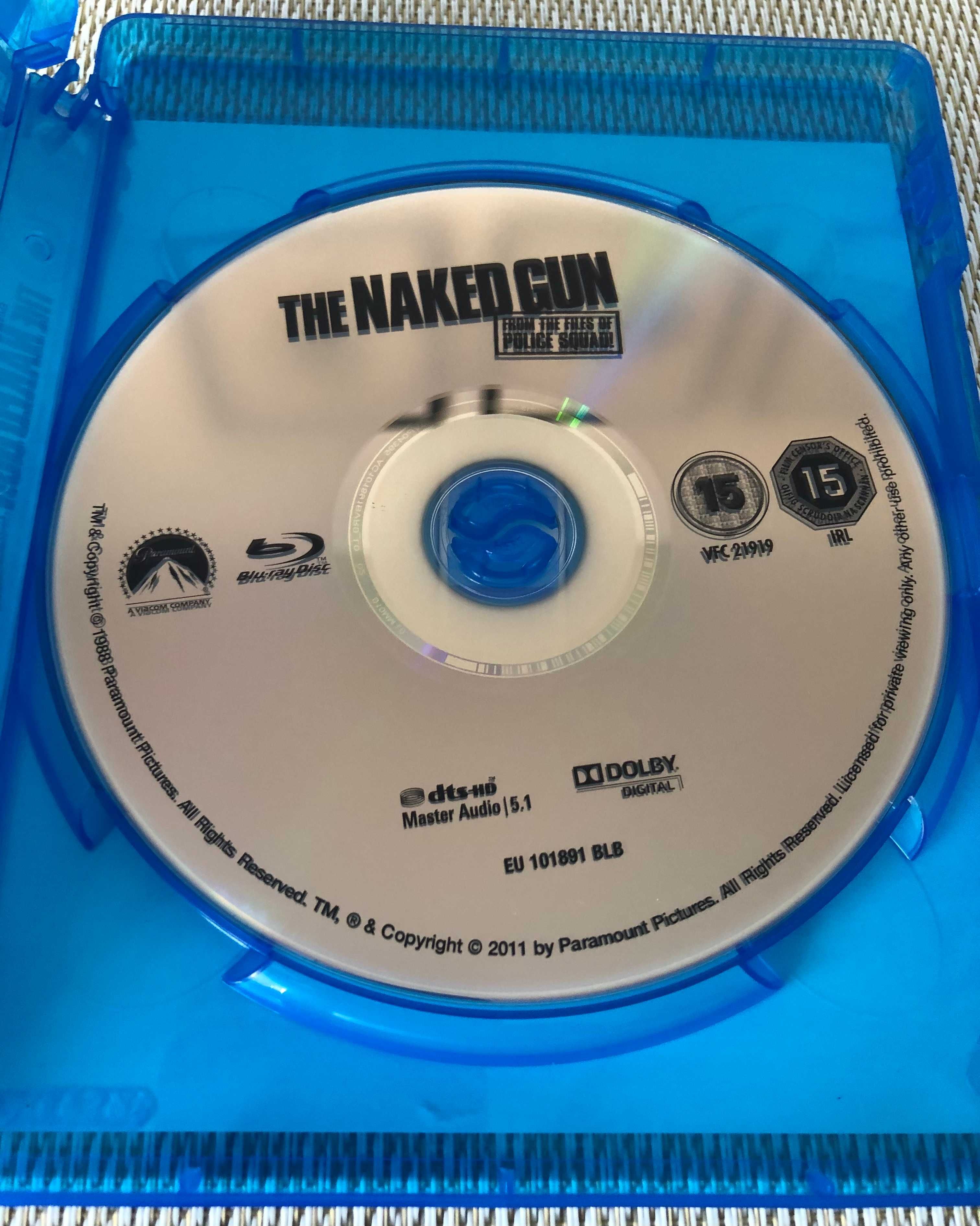 Naked Gun (1988) - Naga Broń  Blu-ray UK brak pl