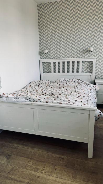 Łóżko z materacem ikea