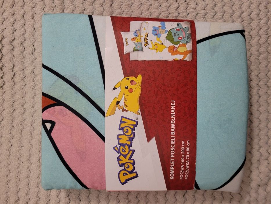 Komplet pościeli Pokemon