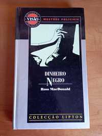 Livro Dinheiro Negro - Ross MacDonald capa dura novo