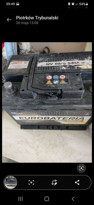 Akumulator 60Ah 540a