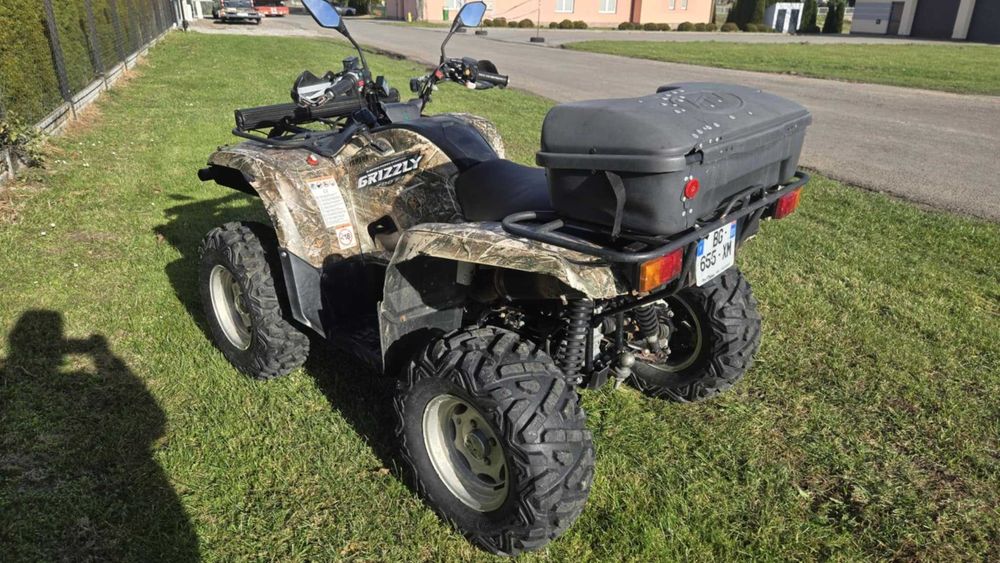Quad Yamaha Grizzly 700 Camo ATV Mocno doinwestowany 4x4 EPS DIFF-LOCK
