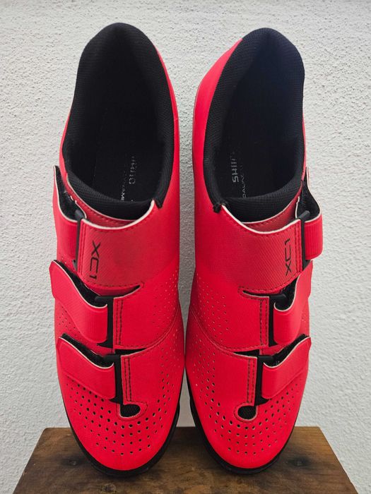 Sapatos BTT Shimano XC1 nº47 + Travessas
