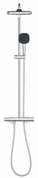 Душова система с термостатом Grohe Vitalio 250 Cube хром 26696001