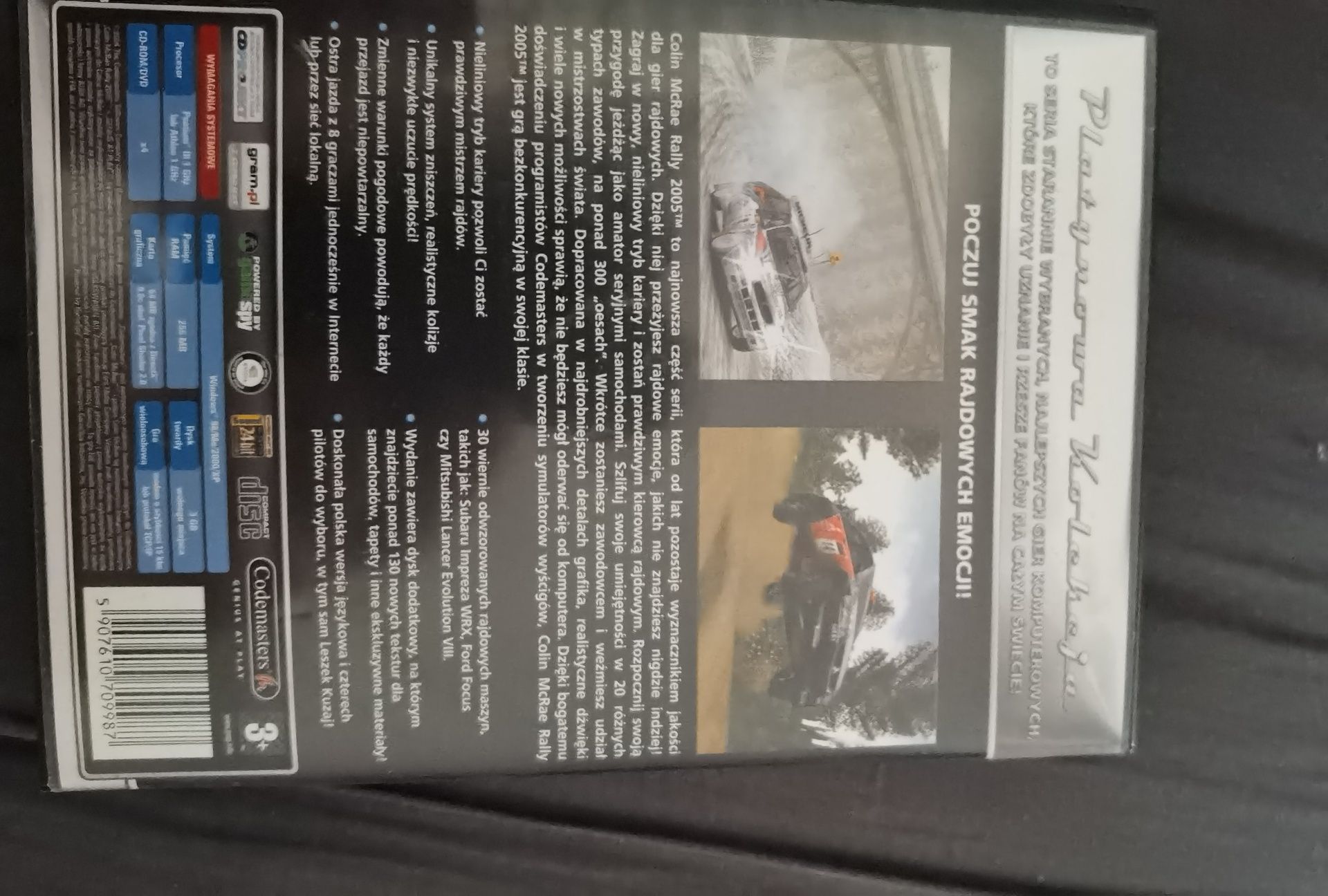 Colin Mcrae Rally 2005 pc. Platynowa kolekcja