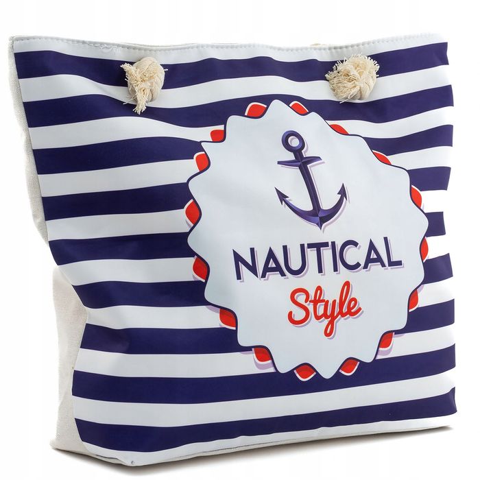 Torba Plażowa na plażę modna