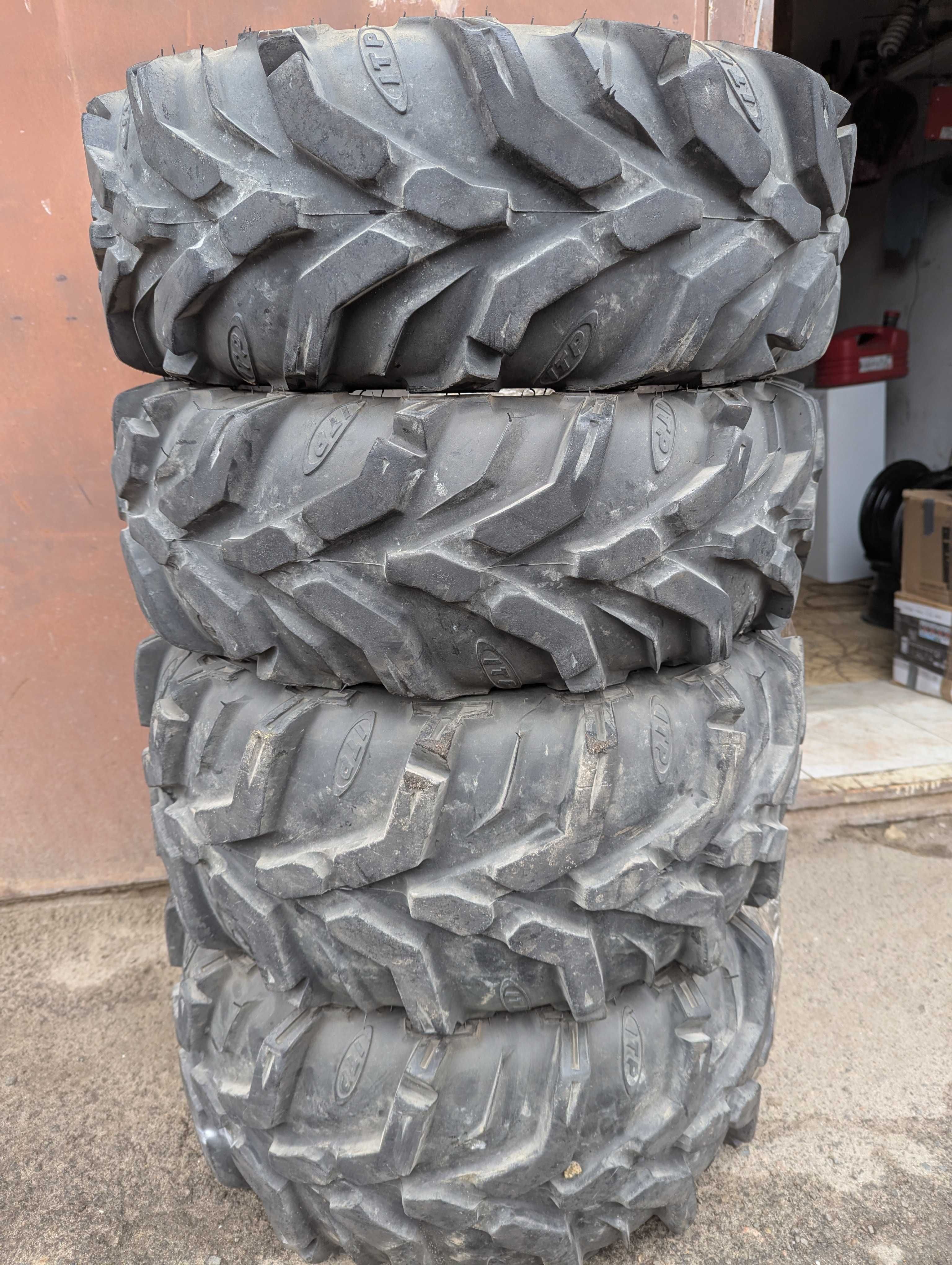 Шини квадроцикл, диски залізні 4x110, ATV, UTV, 27x11-14, 26х9-12