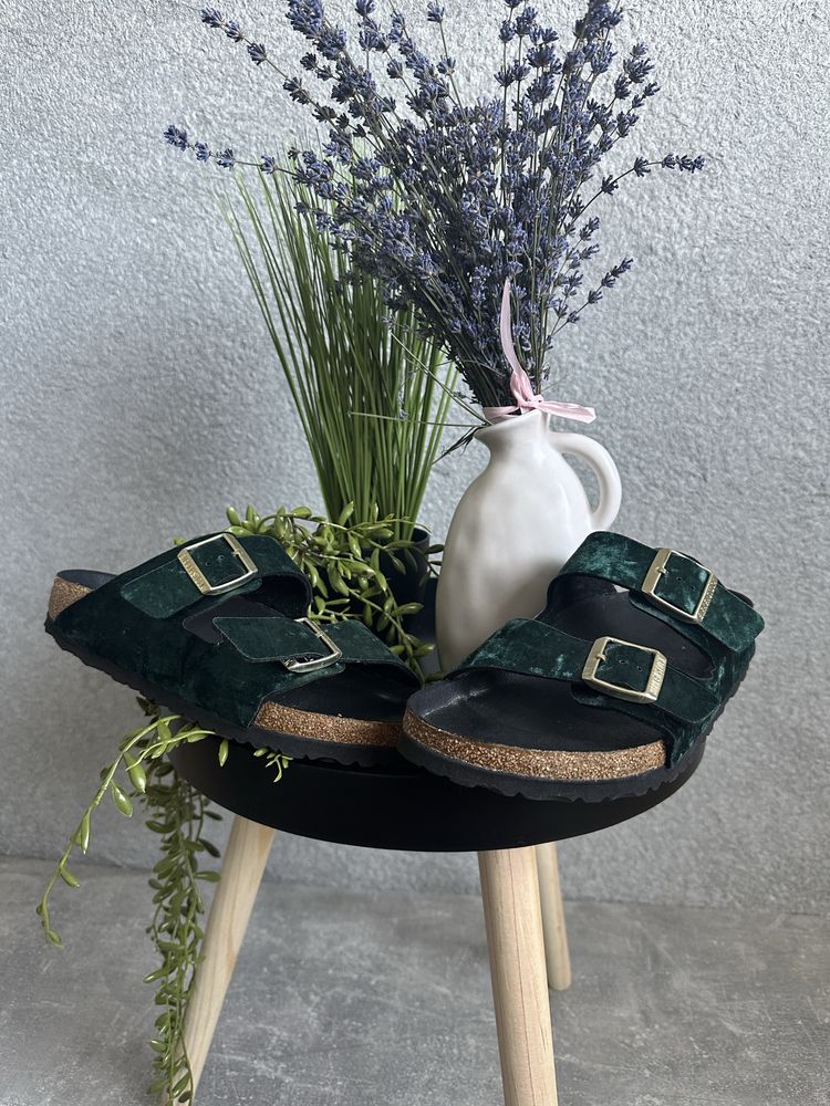Мужские шлепанцы Birkenstock размер 43 28 см оригинал