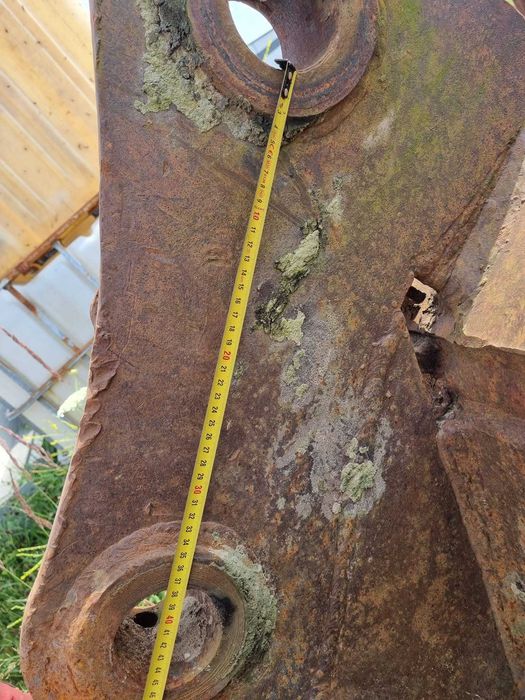 Łyżka skarpówka do koparki szerokość 240cm