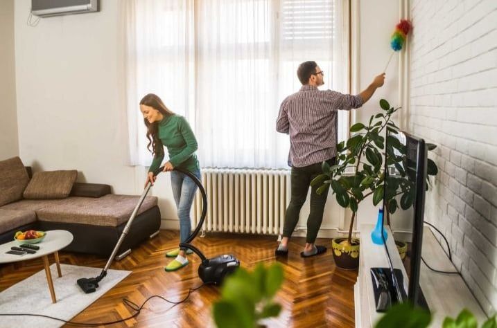 Sprzątanie domów, biur, szkół, mieszkań i innych instytucji