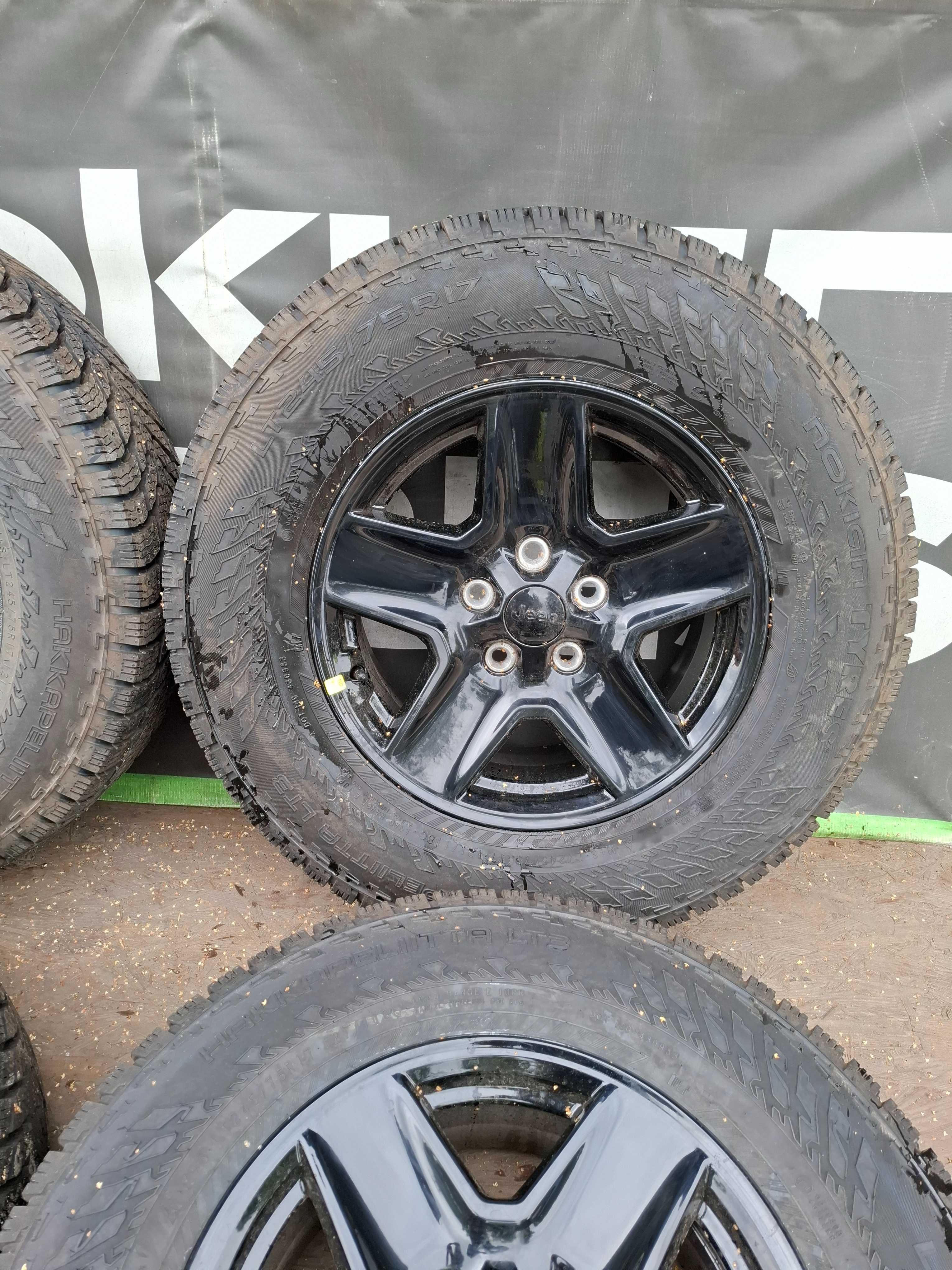 Felgi aluminiowe ! JEEP WRANGLER 17 CALI ! NOWE MONTAŻ ! TMPS !