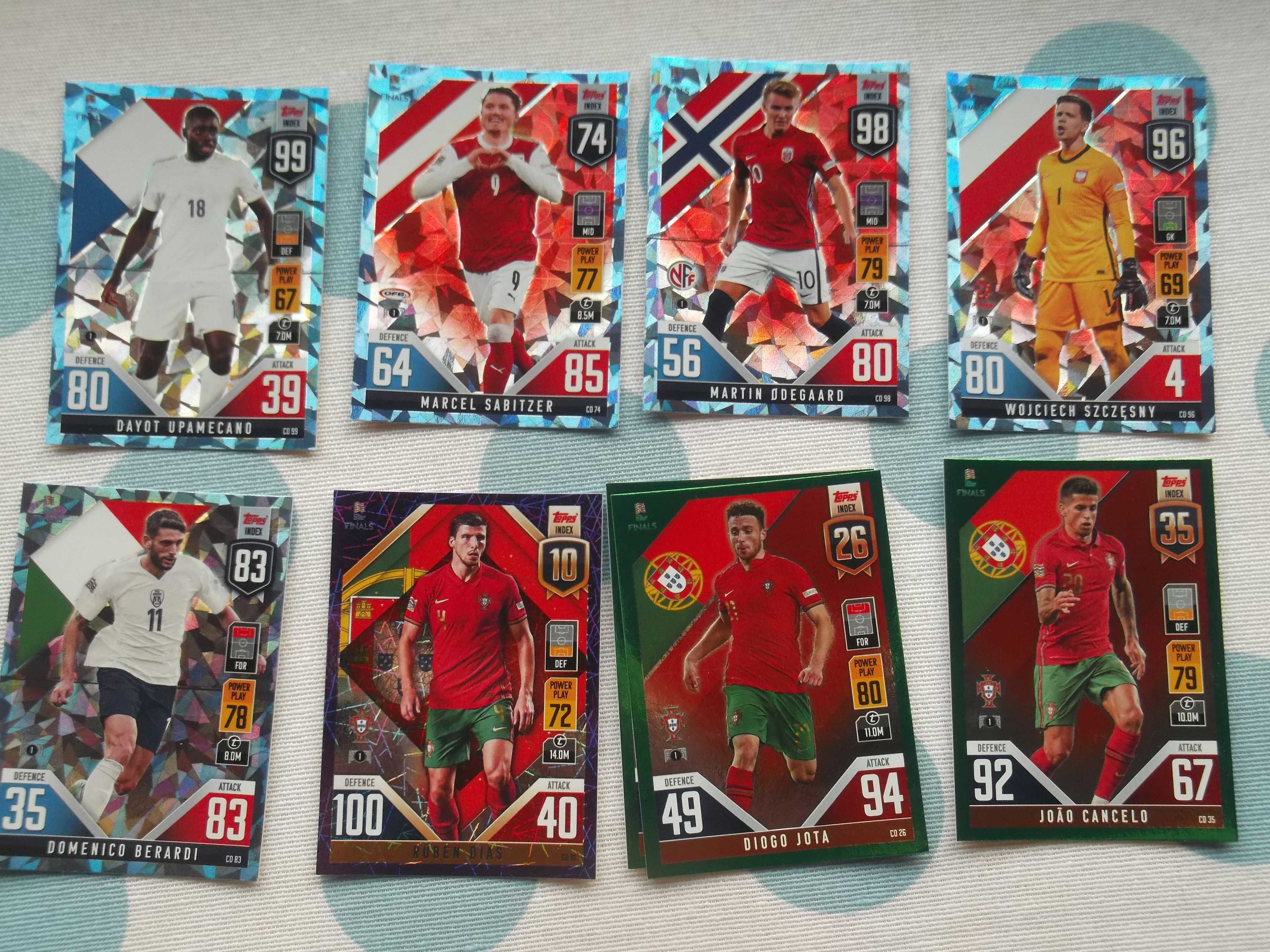 30 Cartas da Topps Match Attax 101