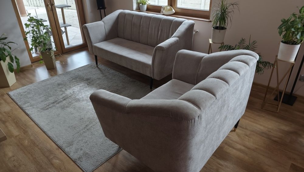 Kanapa kanapy sofa materiałowe