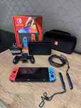 Nintendo switch oled neon red & blue S