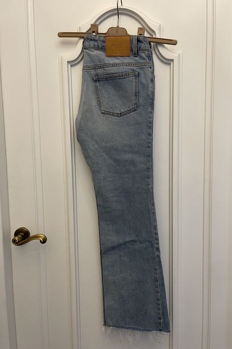 GUCCI piękne spodnie, klasyki jeansowe, stan idealny