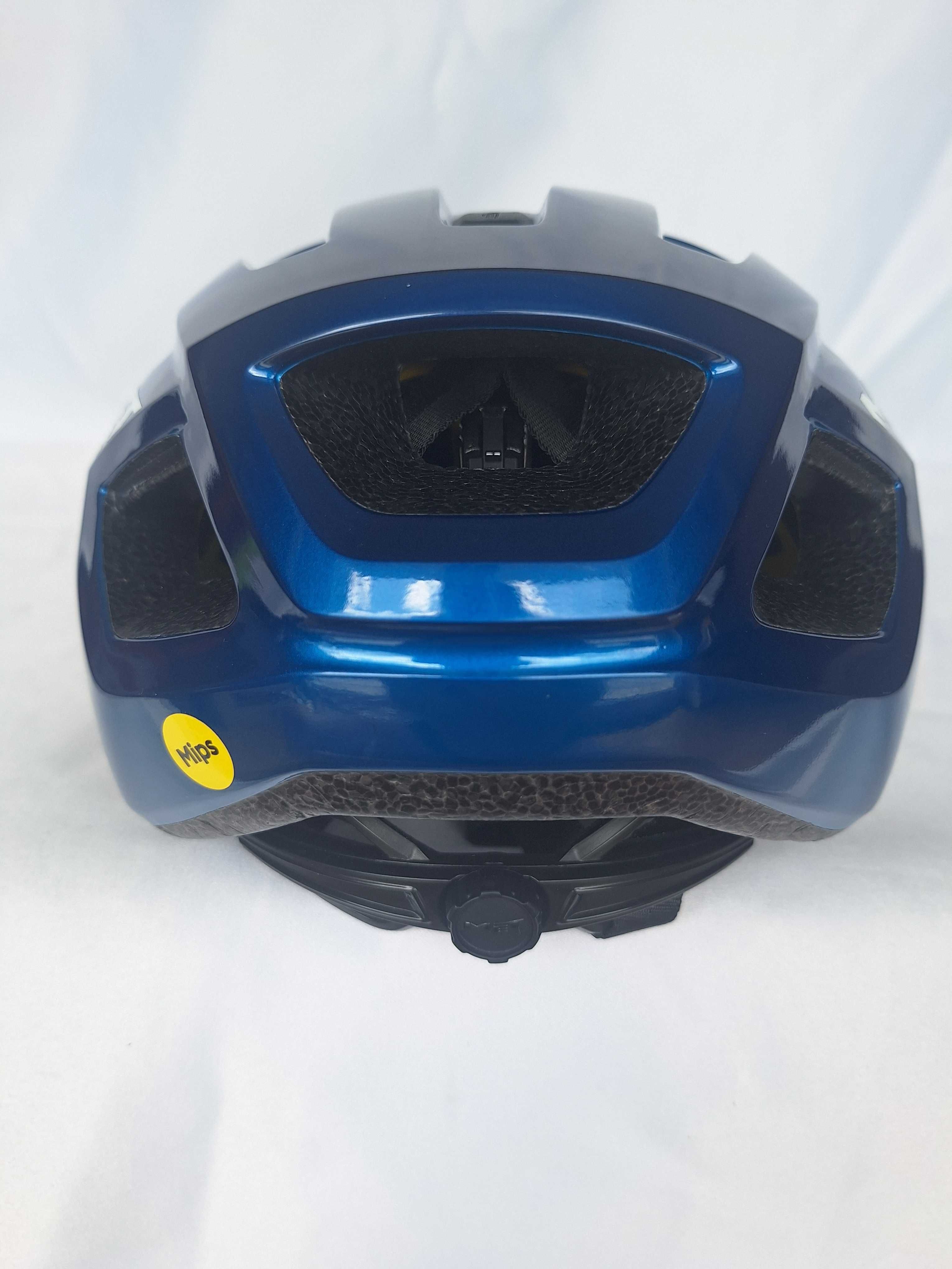 Kask rowerowy szosowy Met Vinci Mips Blue Metallic L 58-61cm