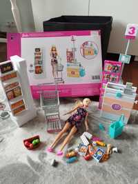 Zestaw Barbie na zakupach - lalka i akcesoria