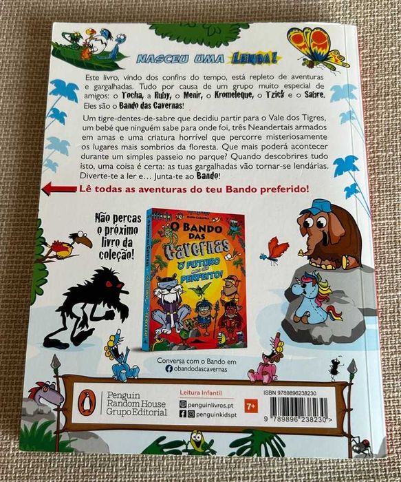 Livro O Bando das Cavernas Nº 40 - Nasceu uma lenda!