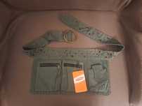 Bolsa de cintura verde Pimkie
