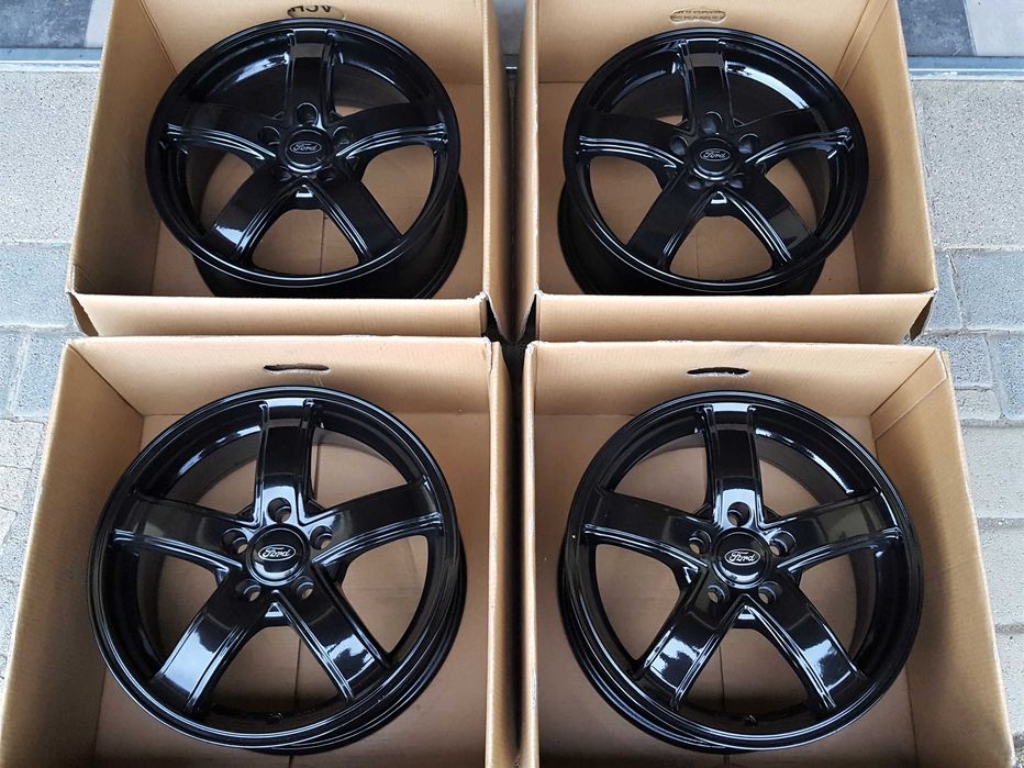 Alufelgi 16 5x108 Ford Mondeo C-Max S-Max Focus Kuga Edge Czarne  227#
