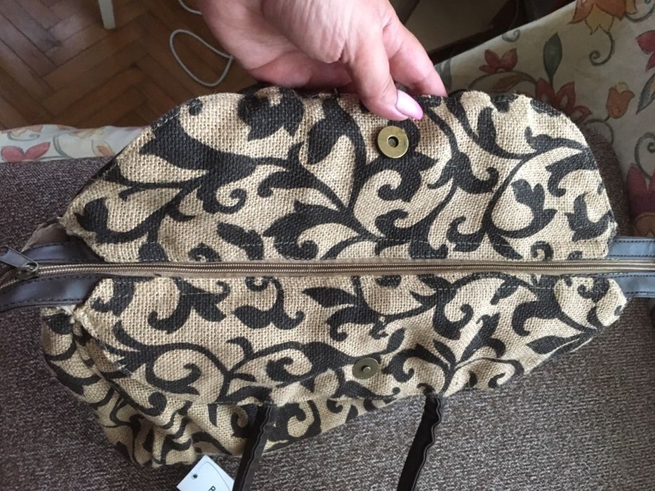 Nowa stylowa płócienna torebka