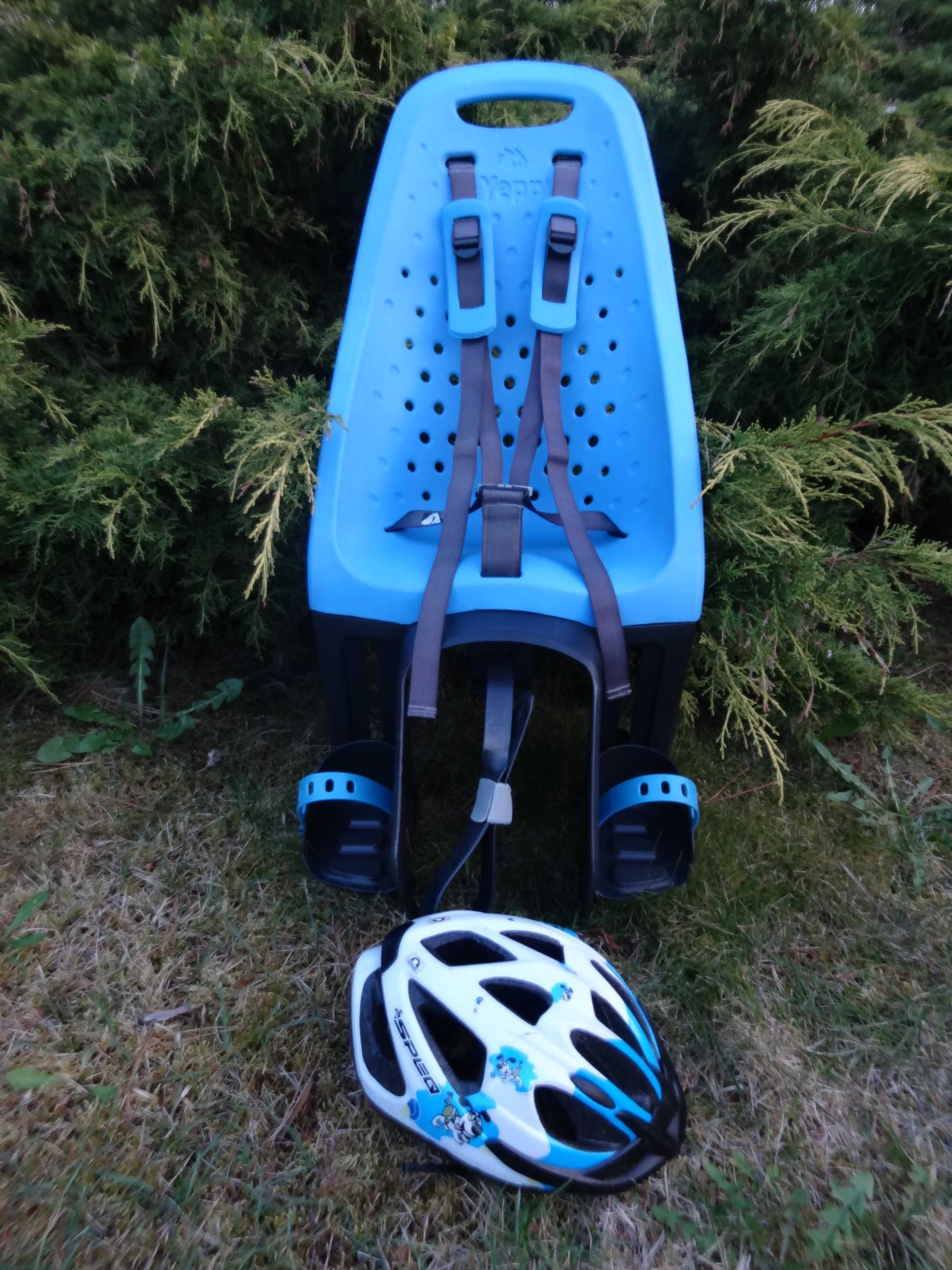 Fotelik rowerowy tylny Thule Yepp Maxi EasyFit + kask