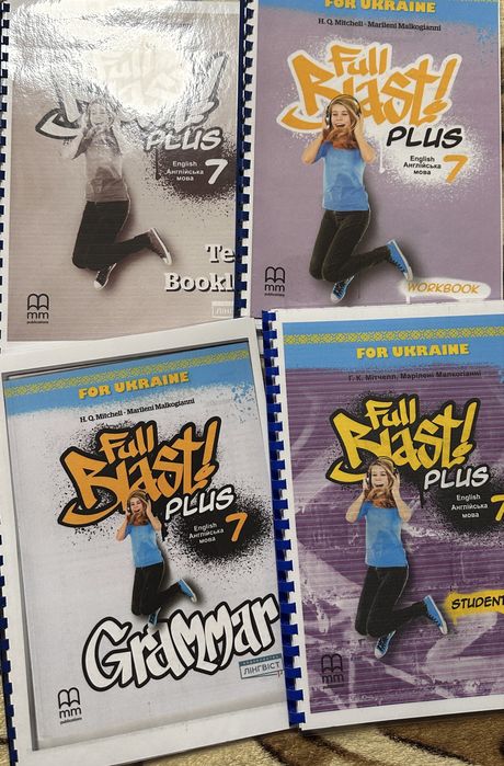 Комплект підручників Full Blast 7