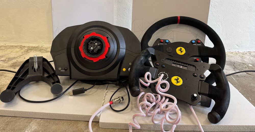 Ігрове кермо Thrustmaster TX з апгрейдами і двома рульовими колесами