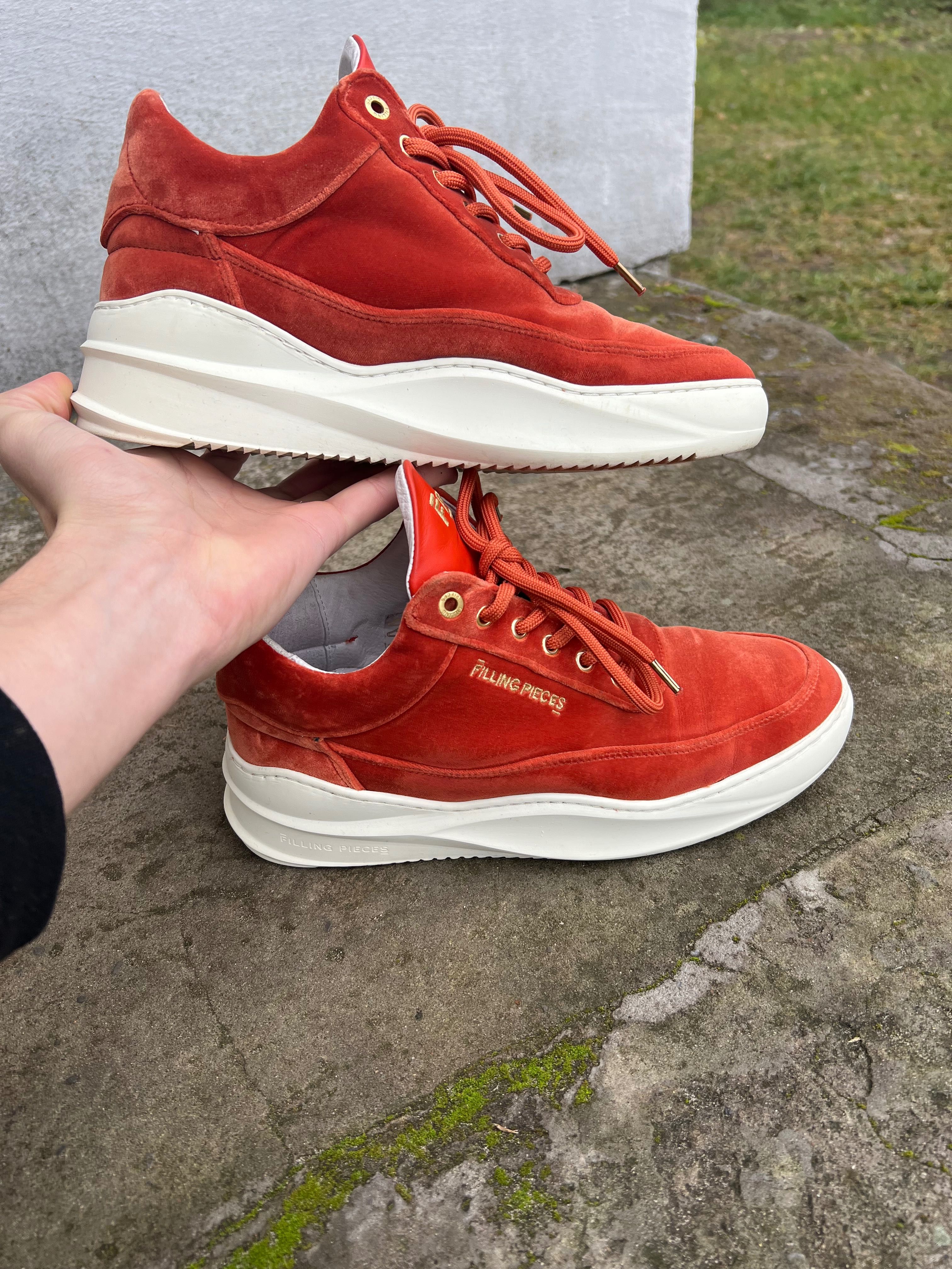 Filling Pieces low eva sky velvet trampki