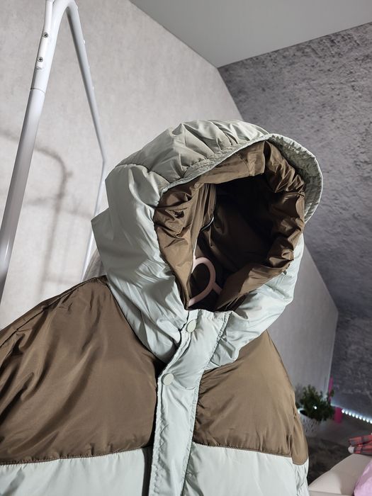 стильний, об'ємний пуфер,пальто,подовжена куртка оверсайз  унісекс