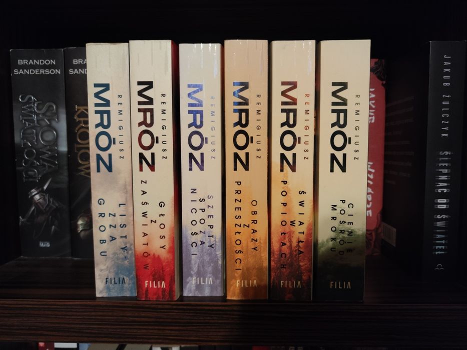 Remigiusz Mróz - seria z Sewerynem Zaorskim 6 książek