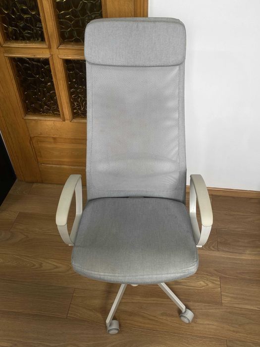 Fotel Biurowy krzesło MARCUS Ikea Szary