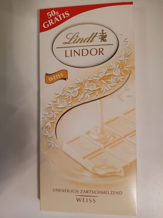 Zestaw 21 Czekolad Lindt Lindor Weiss 150G.