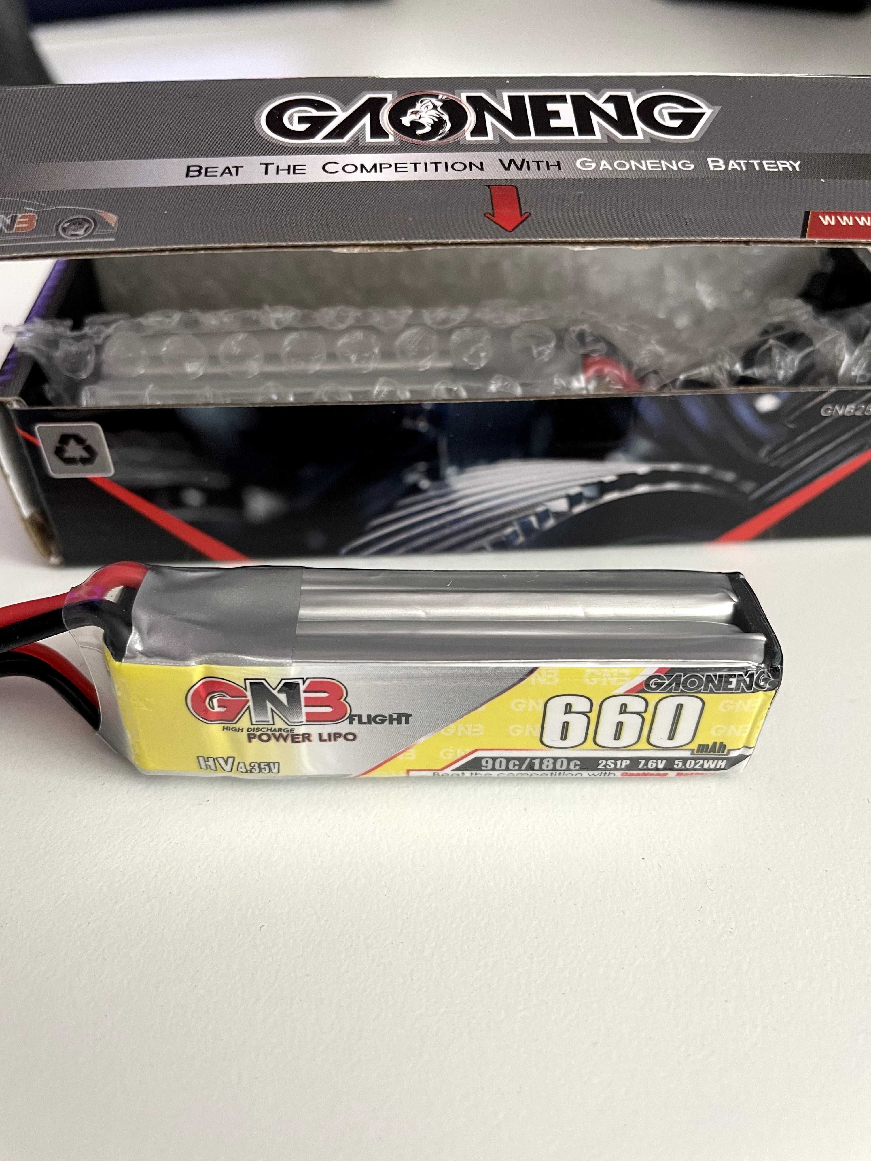 Акумулятори для вупів GNB 1S PH2.0 та 2S xt30 660mAh, 1s 850mAh