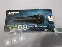 Mikrofon Vocalny SHURE PGA 58 XLR-E Cardioid Dynamic