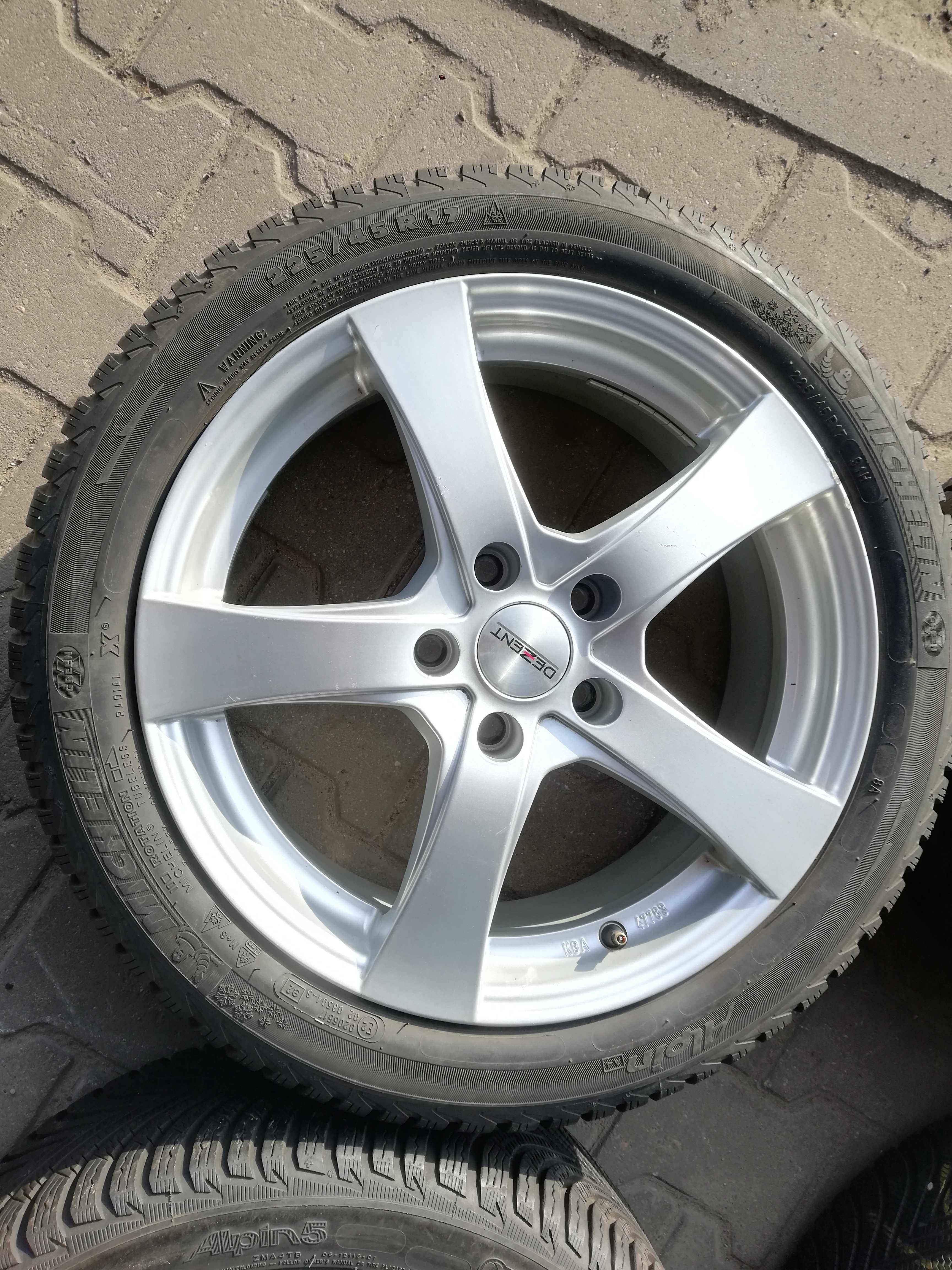 Alufelgi VW SKODA Mercedes Audi 7Jx17 5x112 ET45 Felgi aluminiowe