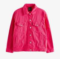 Różowa kurtka Next r. 40 jeans