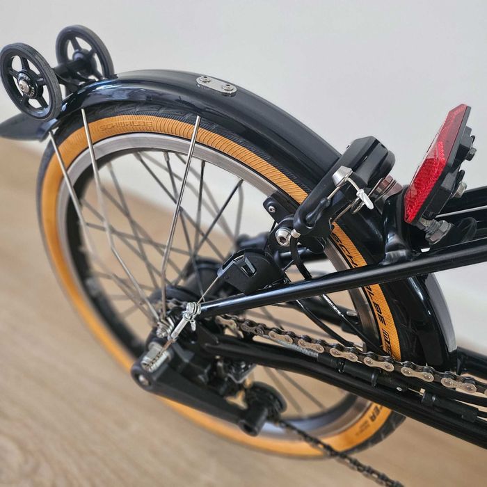 Bicicleta Dobrável  Brompton C Line M6L Explore Black Edition 2023