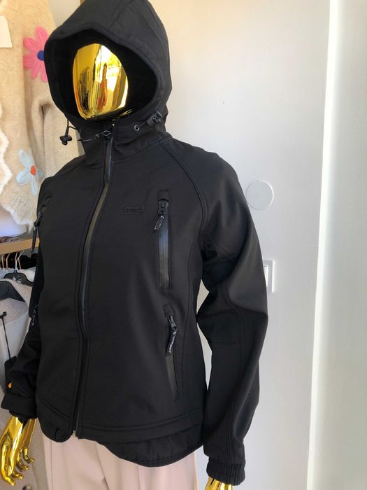 Nowa Kurtka softshell Coverguard damska z kapturem r. S