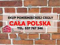 skup cegły cegła rozbiórkowa odkup cegły rozbiórki budynków rozbiórka