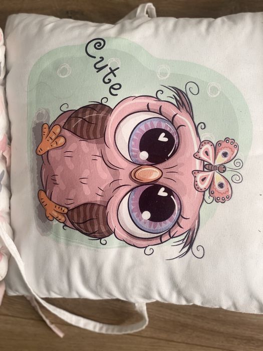 Бортики в дитяче ліжко, захист в ліжечко