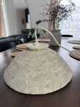 Nowa lampa sufitowa z terakoty (Ø32 cm)