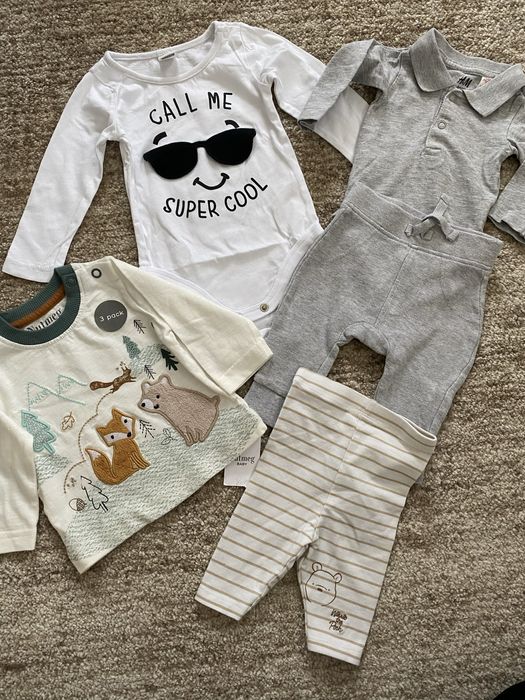 Великий набір одягу для новонародженого хлопчика