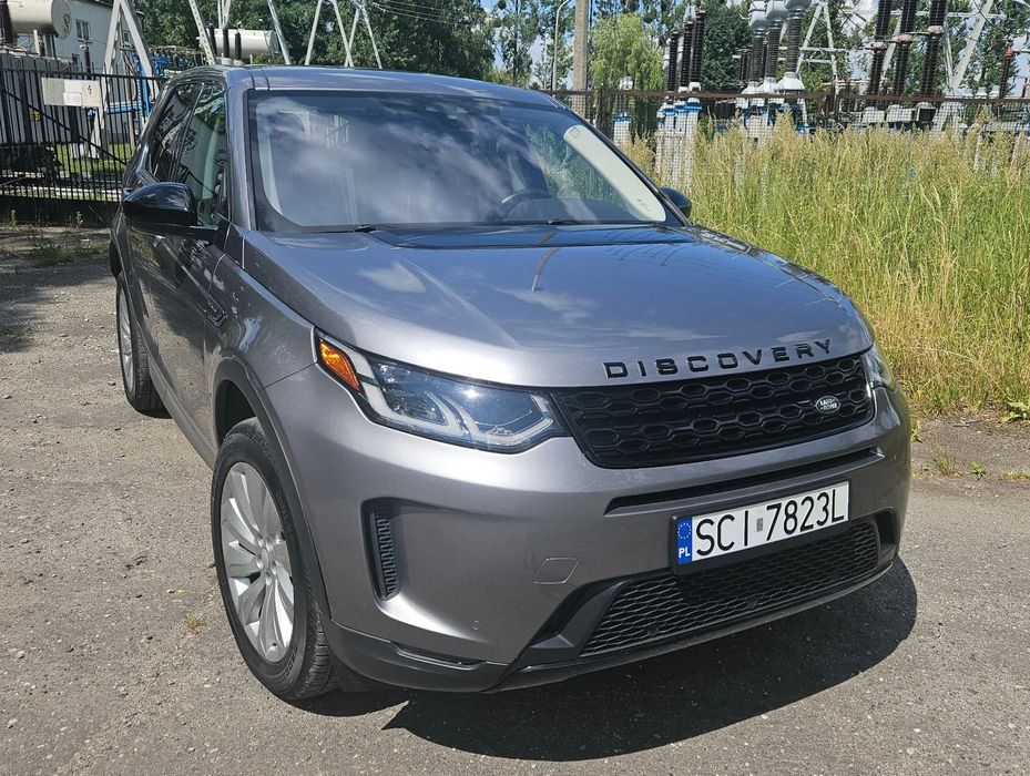 Land Rover Discovery Sport Lift Model 2020 FV23%, 7 osobowy, czarna skóra, panorama, piękny