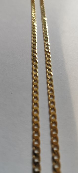 Złoty łańcuszek pancerka 333
