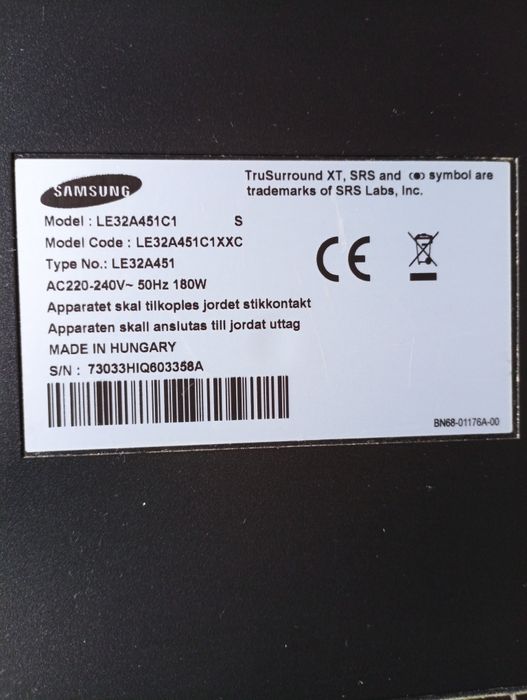 TV Samsung 32 cale