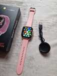 Zegarek pełny komplet wraz z ładowarką, smartwatch nowy